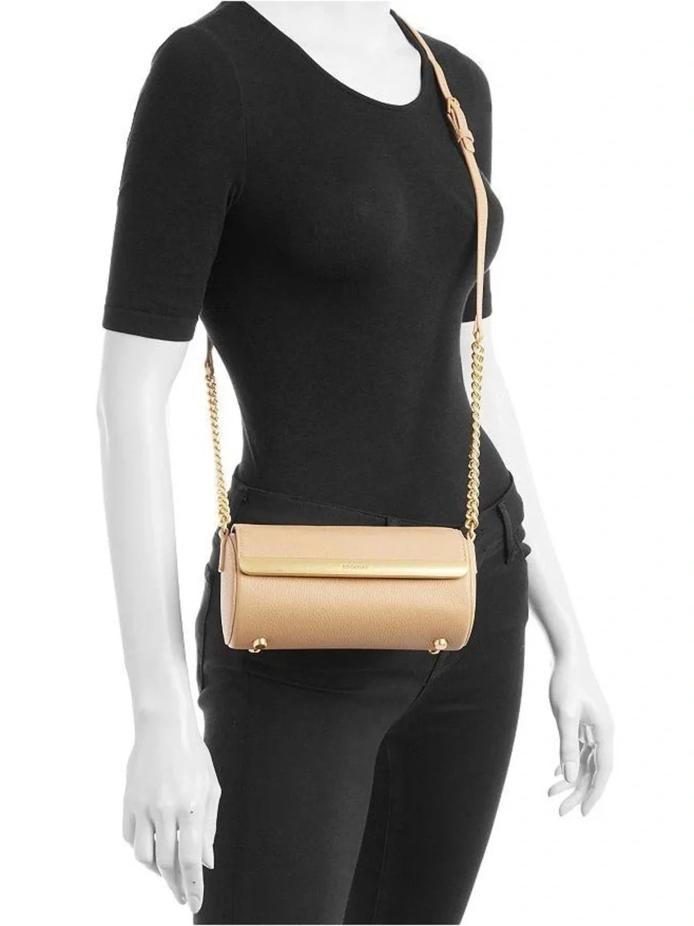 Simkhai Rola Cylinder Leather Crossbody - Picture 4 of 11